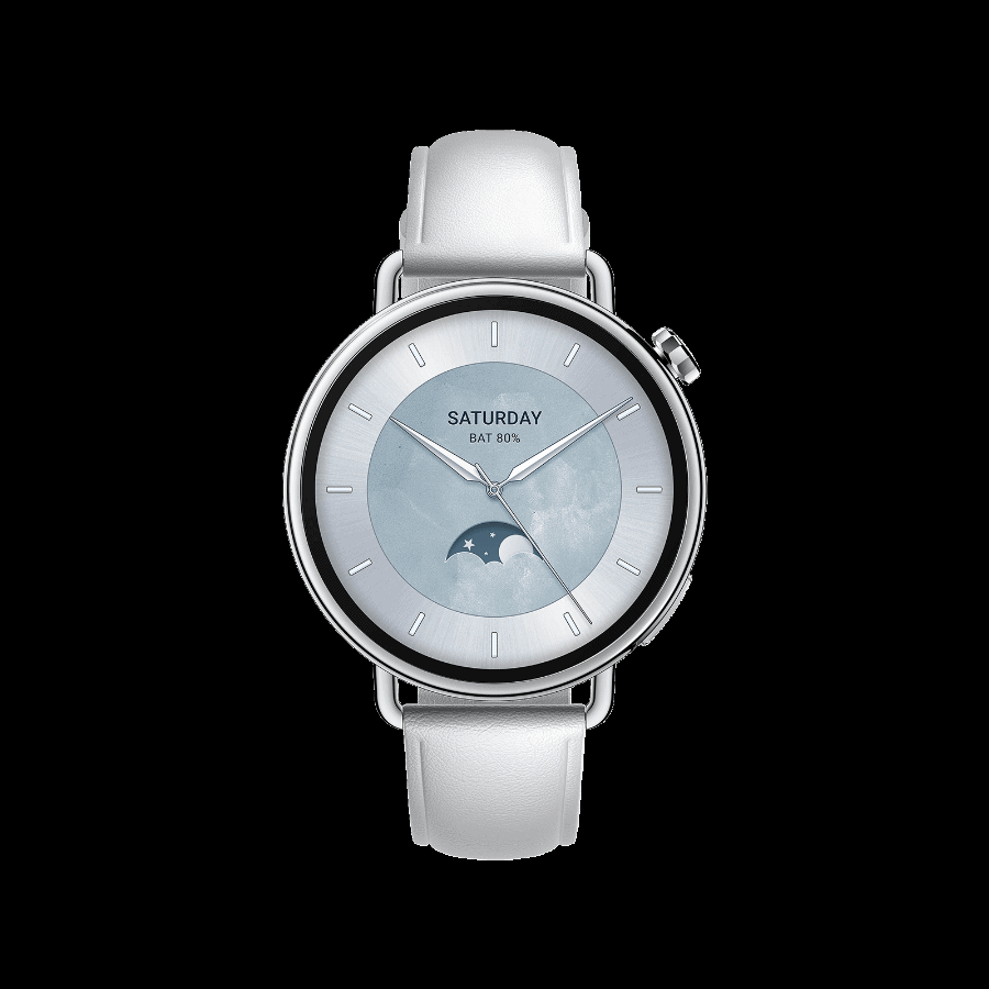 Xiaomi Watch S4 41mm Leather Strap (White)