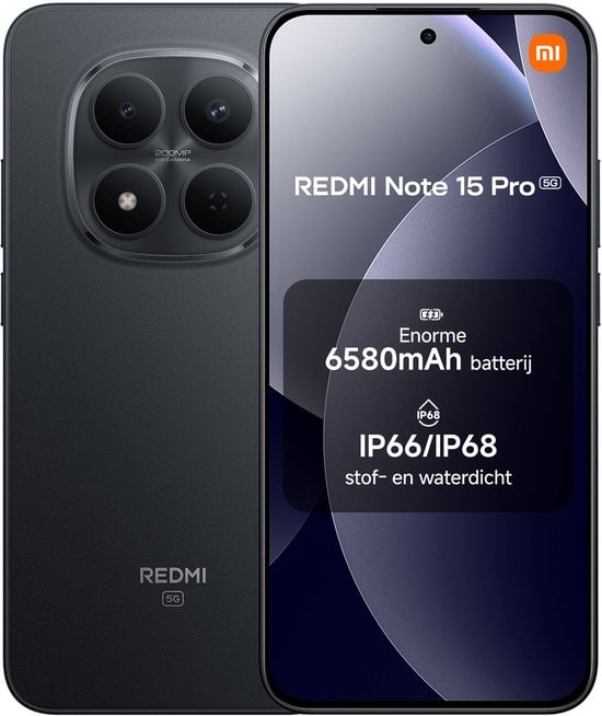 XIAOMI REDMI NOTE 15 PRO 5G 12/512GB BLACK