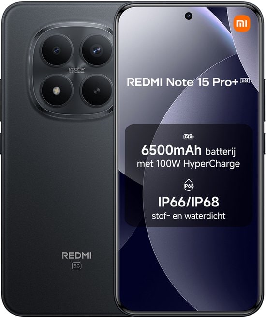 XIAOMI REDMI NOTE 15 PRO PLUS 5G 8/256GB BLACK