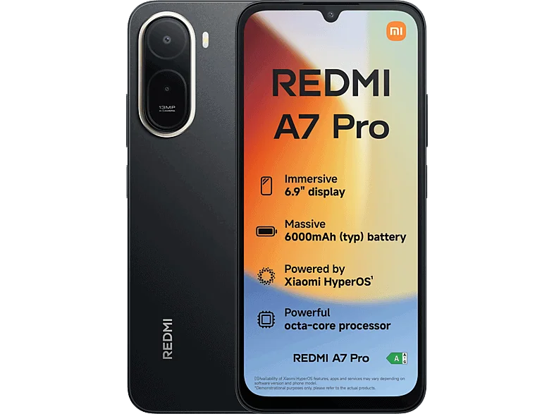 XIAOMI REDMI A7 PRO 4G 128GB BLACK