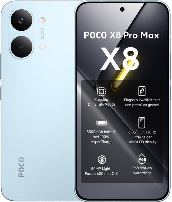 POCO X8 Pro Max Blue 12 GB + 256 GB