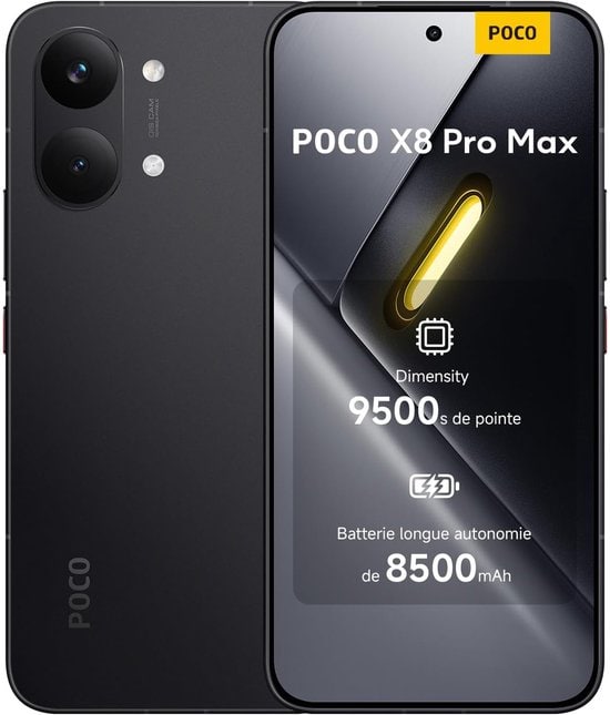 POCO X8 Pro Max Black 12 GB + 256 GB