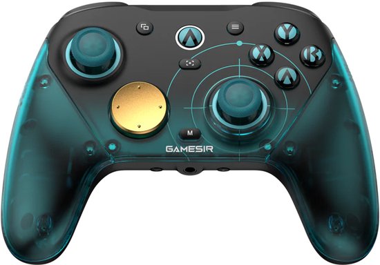 GameSir G7 Pro 8K Aimlabs - Controller - Draadloos - 8000Hz - TMR - Hall Effect - 1200mAh - Cyaan