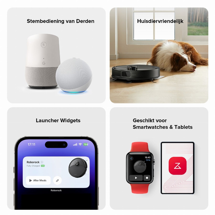 Roborock Q10 S5 Set Robotstofzuiger–10000 Pa Zuigkracht–Dubbele Anti-klitfunctie–VibraRise 2.0-Systeem–8 mm Dweillift–PreciSense LiDAR-navigatie–Obstakelvermijding–APP–Zwart-2 Dwei…