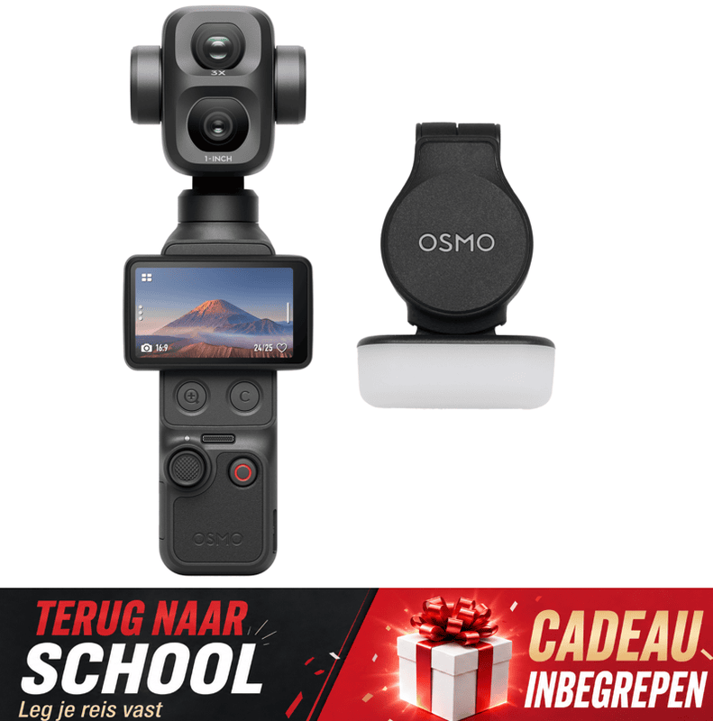 DJI OSMO POCKET 4P – STANDARD COMBO – BLACK