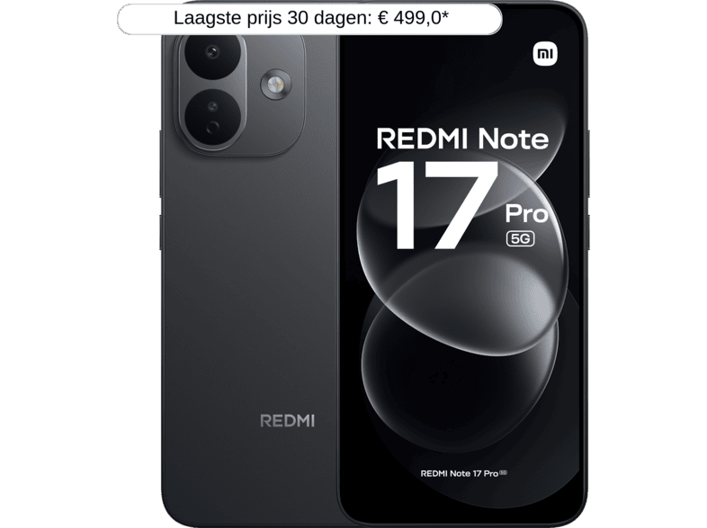XIAOMI REDMI NOTE 17 PRO 5G 6GB/256GB BLACK