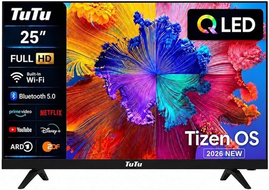 Smart TV 25 – Full HD QLED – TU25Q1FQ-T8