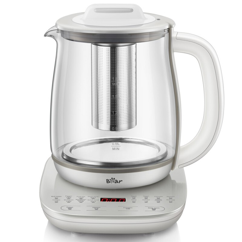 Bear gezonde waterkoker YSH-C18R6 1,8 L 1000-1200 W met 16 slimme voorinstellingen