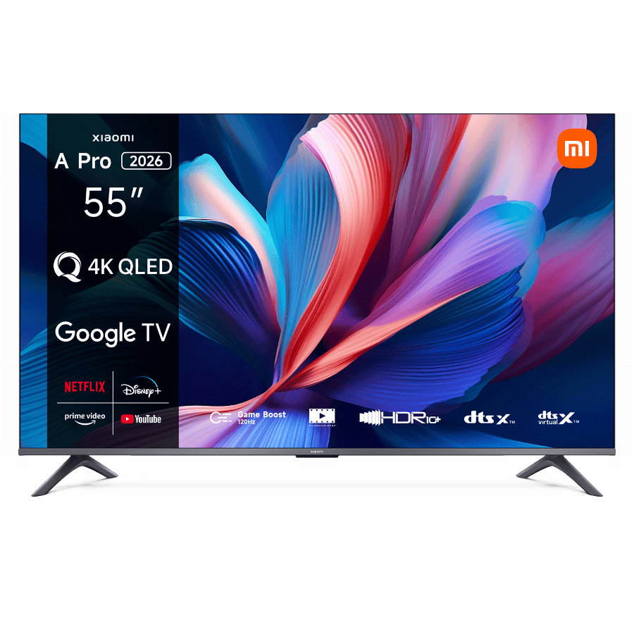 Xiaomi TV A PRO 2026 - 55 Inch - 4K QLED TV