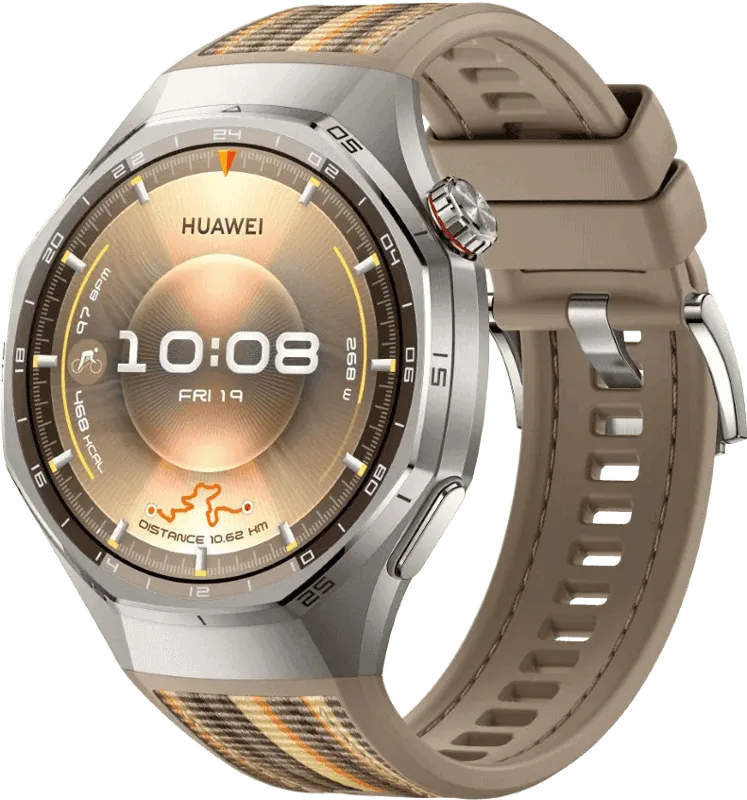 HUAWEI WATCH GT6 PRO 46MM BROWN - BROWN WOVEN STRAP - ATUM-B29W
