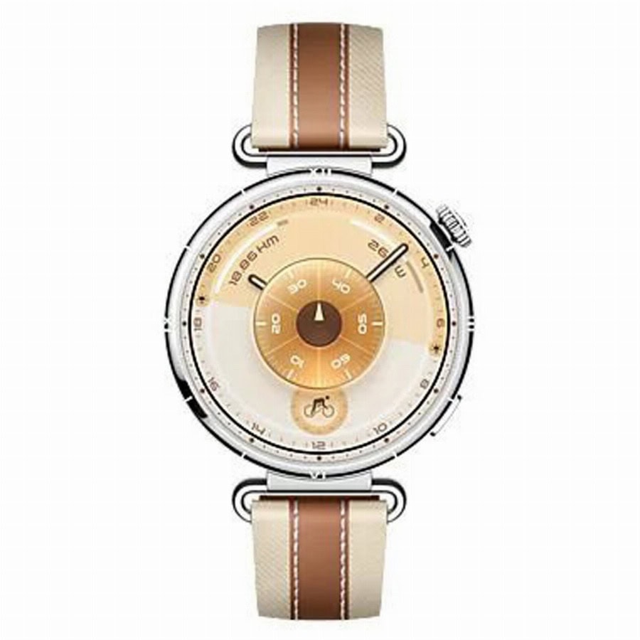 HUAWEI WATCH GT6 41MM BROWN - BROWN COMPOSITE LEATHER STRAP - KONSU-B19W