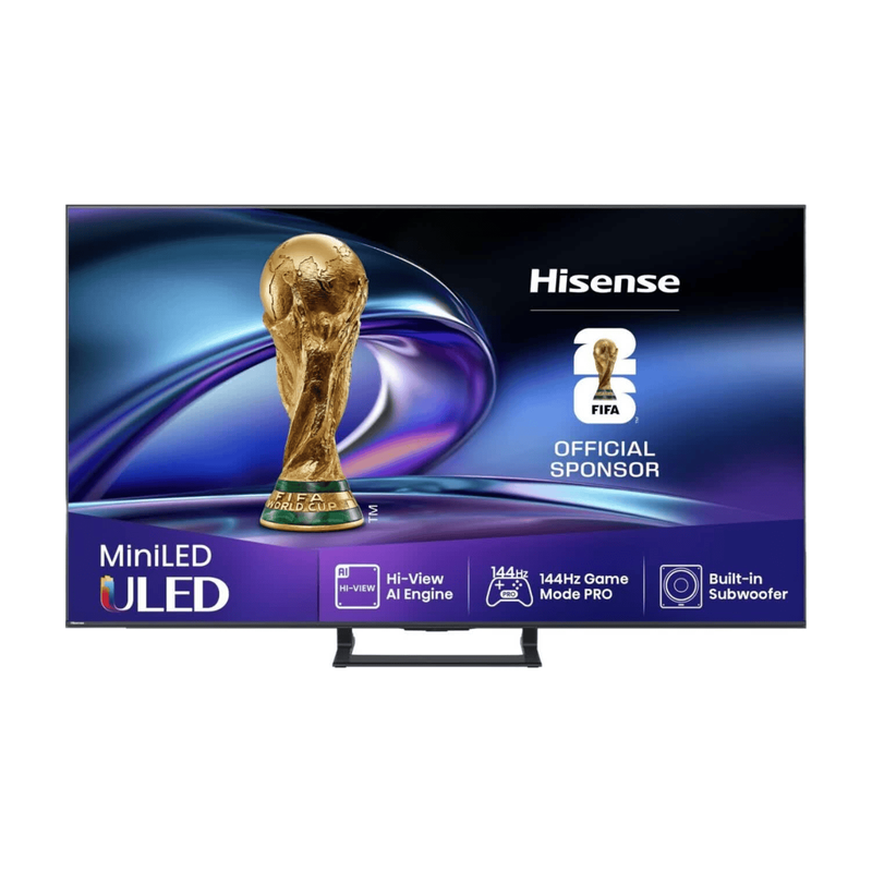 Hisense 65E8Q – 65 inch – 4K Mini-LED – 144Hz Smart TV