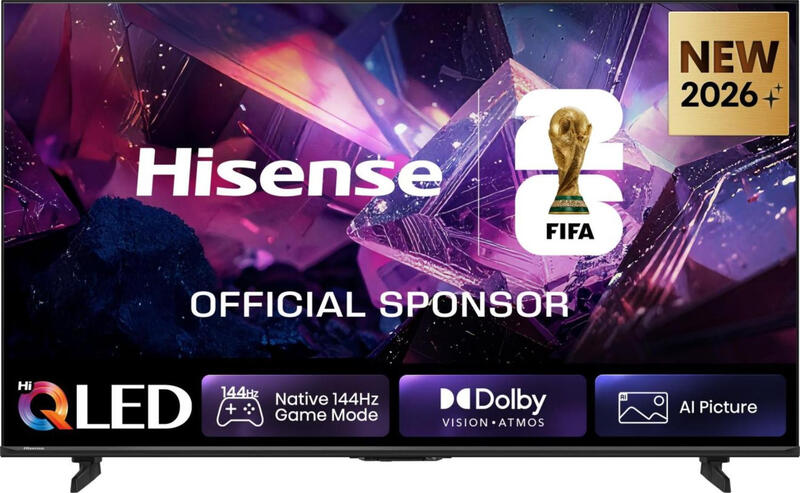 Hisense 75E7S PRO – 75 inch – 4K QLED – 144Hz Smart TV