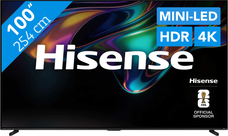 Hisense RGB Mini-led 100″ UR8S (2026)