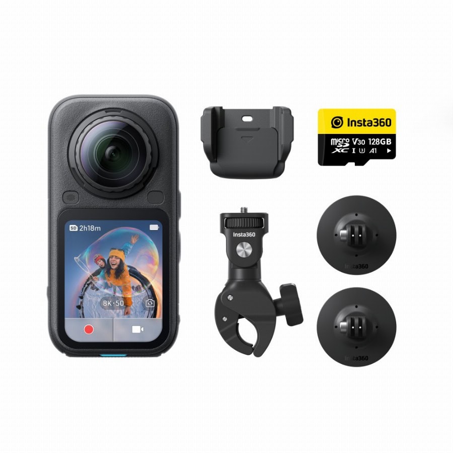 Insta 360 - X6 Motorcycle Bundle - Actioncam - Videocamera