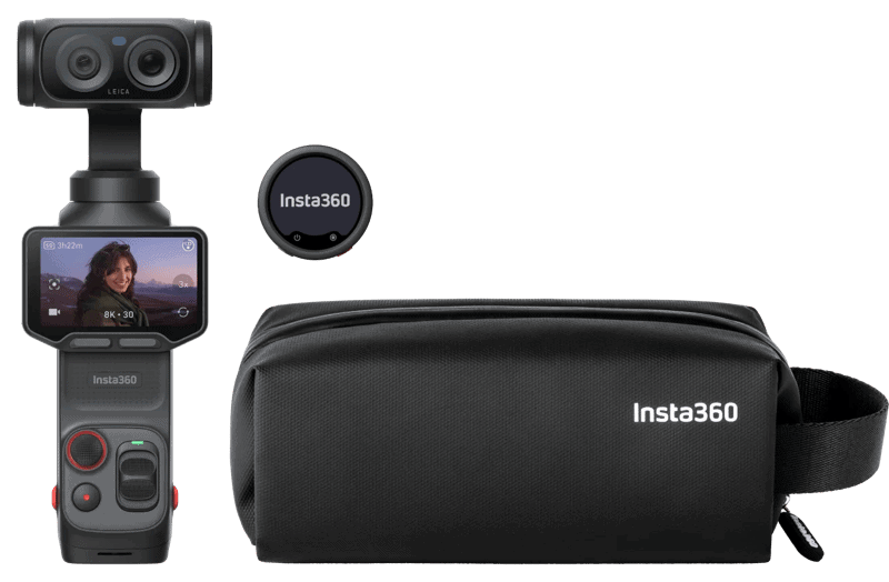 Insta360 - Luna Ultra Creator Bundle Cosmic Black - Actioncam - Gimbalcamera