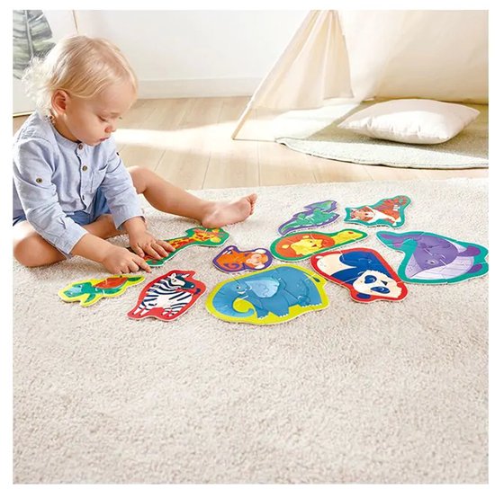 Hape Jungle Vrienden Puzzel 1