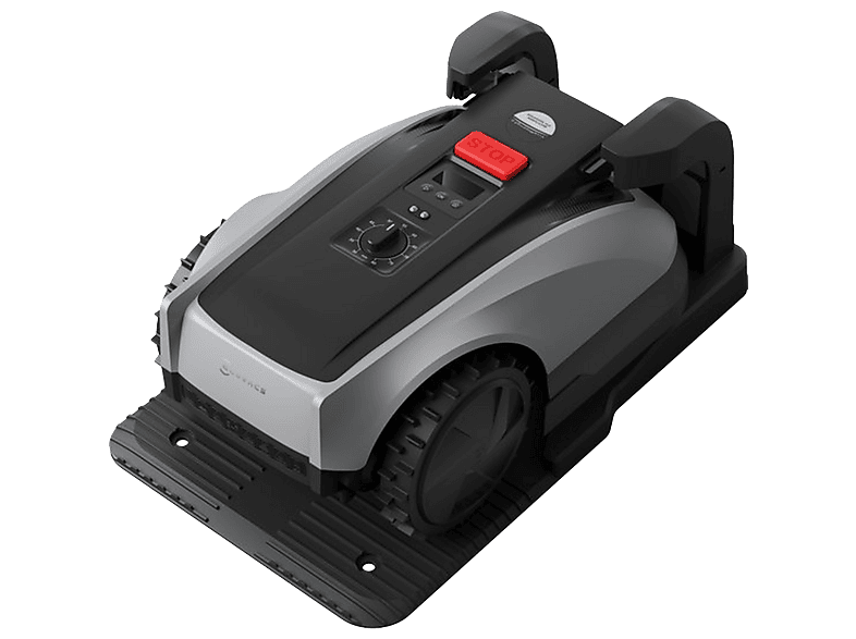 ECOVACS GOAT O600 RTK robotmaaier, tot 600 m² – draadloze RTK-navigatie, 2,5 Ah li-ionaccu, grijs/zwart