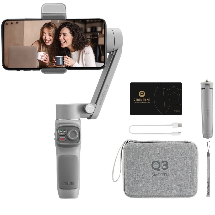 Zhiyun Smartphone Stabilisator Smooth Q3 Combo (c030113eur)