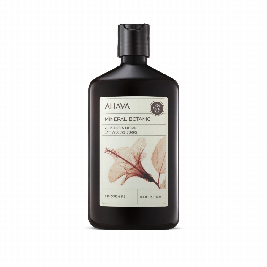 AHAVA Mineral Botanic Velvet Body Lotion Hibiscus & Fig | Droge huid 500