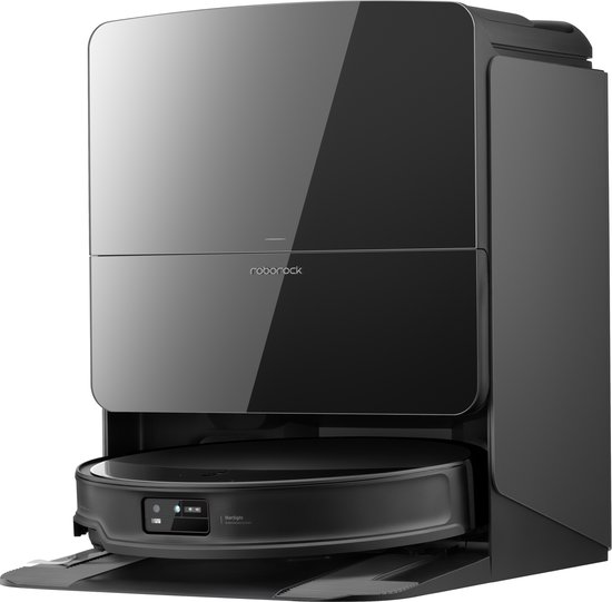 Roborock Saros 10R-Robotstofzuiger Met Dweilfunctie-22000Pa-7,98 cm Ultraslank Ontwerp-Vuildetectiesysteem-80℃ Warmwatermopwas-Zelfreinigend Station & Anti-Klit Borstels-Slimme spr…