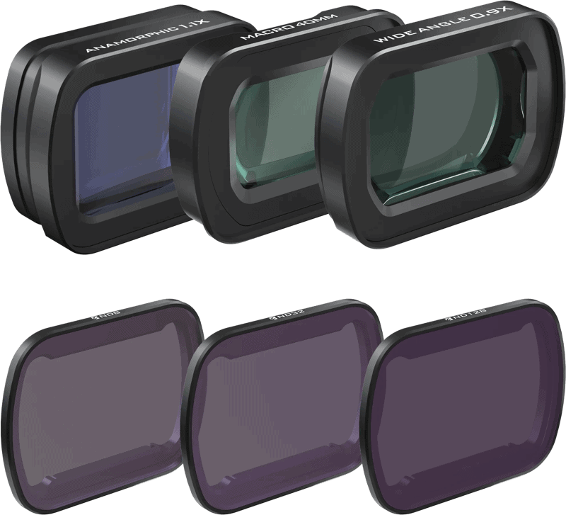 Freewell DJI Osmo Pocket 3/4 Lens & ND Filters Kit