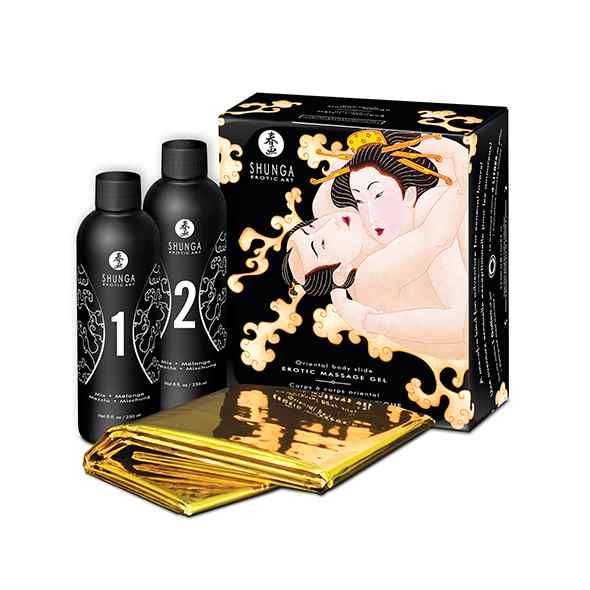 Shunga Erotic Art - Massage-Gel Kit 500