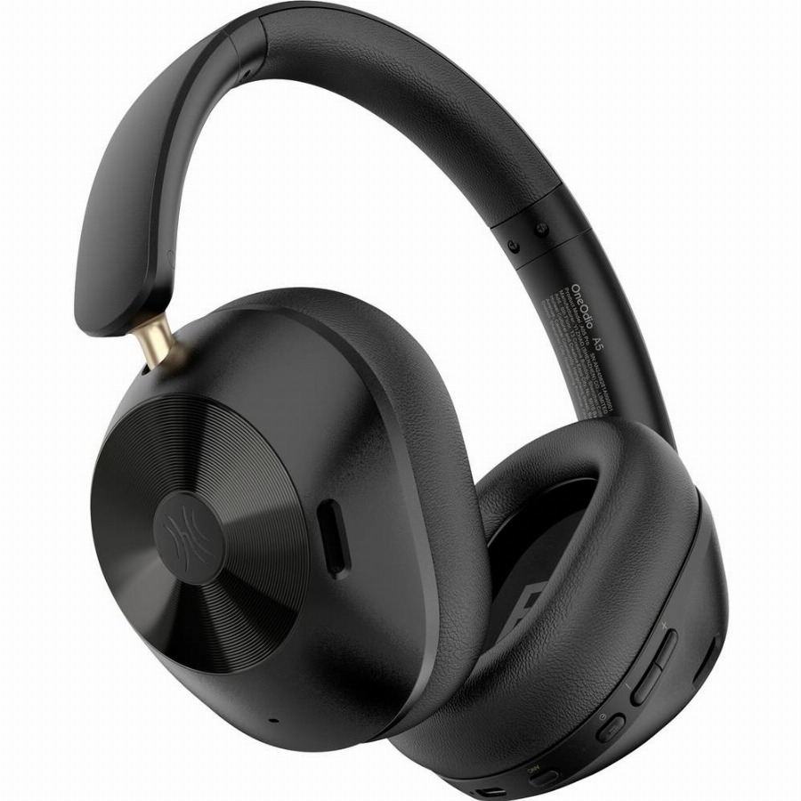 OneOdio Over Ear koptelefoon Bluetooth Zwart Noise Cancelling Vouwbaar Mobiele telefoon