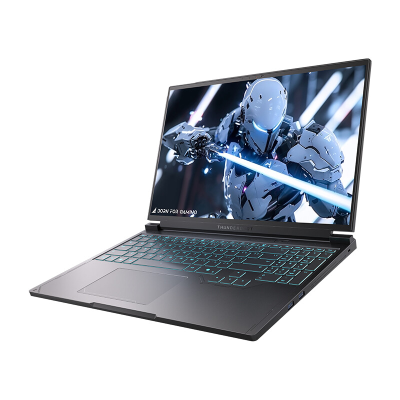 Thunderobot Radiant S16 5060 gaminglaptop, 16-inch QHD+ 240 Hz 2K-scherm, Core i7-13650HX, NVIDIA GeForce RTX 5060, 16 GB DDR5 RAM, 1 TB SSD, RGB-toetsenbord met achtergrondverlich…