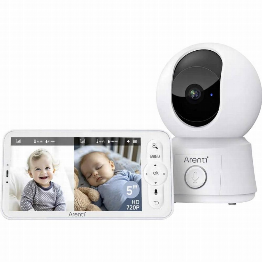 Arenti AINanny B2 Kit Babymonitor en camera WiFi, Radiografisch 2.4 GHz