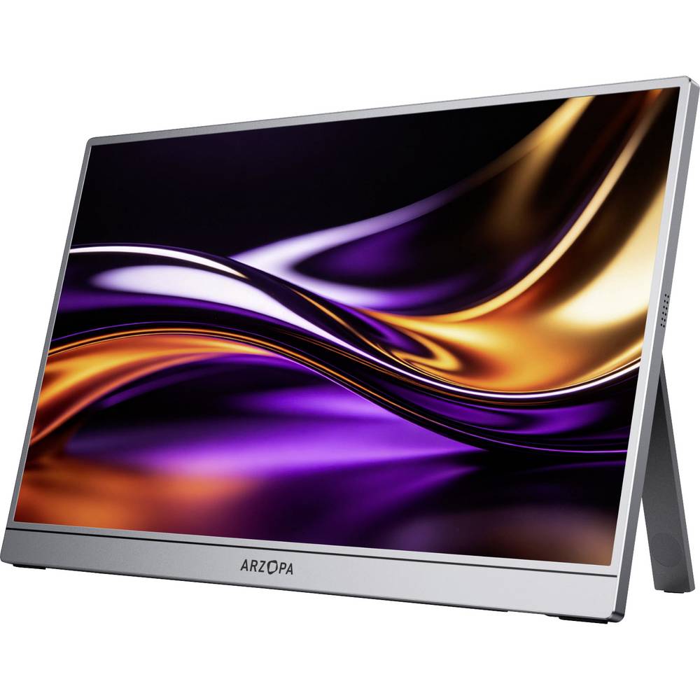 Arzopa LCD-monitor Energielabel D (A - G) 39.6 cm (15.6 inch) 1920 x 1080 Pixel 16:9 25 ms HDMI, USB-C, USB-A host IPS LCD