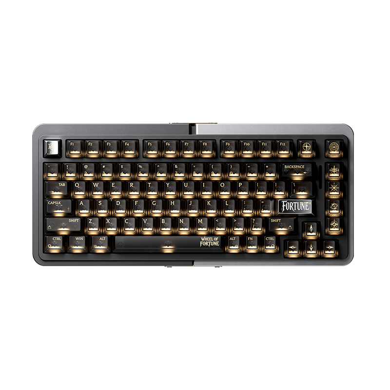 Royalaxe E75 Custom 75% Hall Effect Aluminium Mechanisch Toetsenbord | TTC Magnetische HE Switches | Hot-swappable Bedrade Modus met Rapid Trigger (RT) | Hi-Fi voor Esports