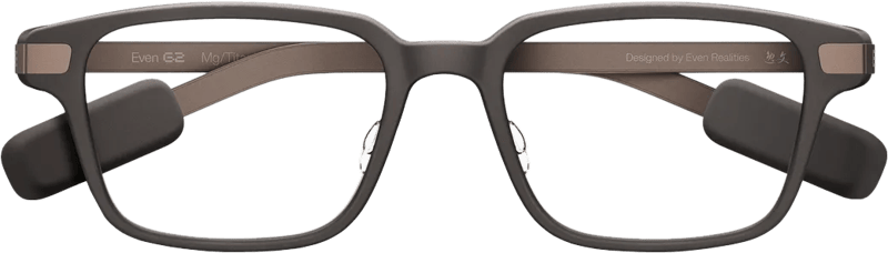 EvenRealities Even G2B Smart Glasses Bruin