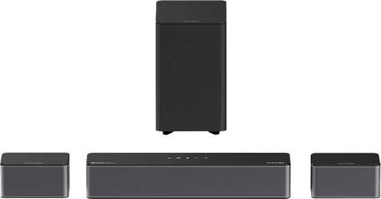 ULTIMEA Poseidon Serie - 5.1 Soundbar met Dolby Atmos - draadloze subwoofer - soundbar - Zwart