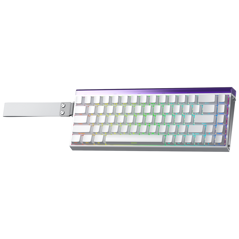 AULA Hero 68 mechanisch gamingtoetsenbord, Hall-effect magnetische switch, 0,01 mm instelbare activering, Rapid trigger, 8K polling rate, Zijdelings gegraveerd, 60% RGB-toetsenbord…