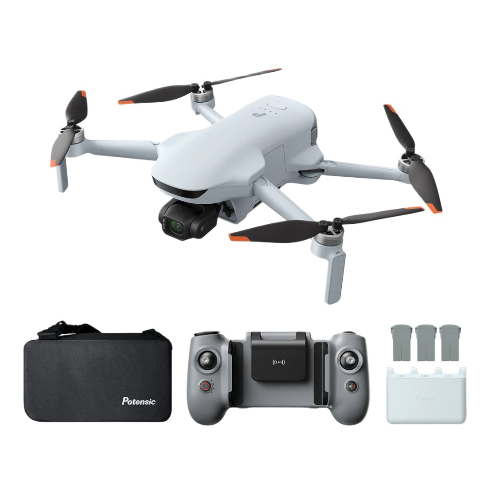 Potensic Atom 3 Fly More Combo Drone Grijs