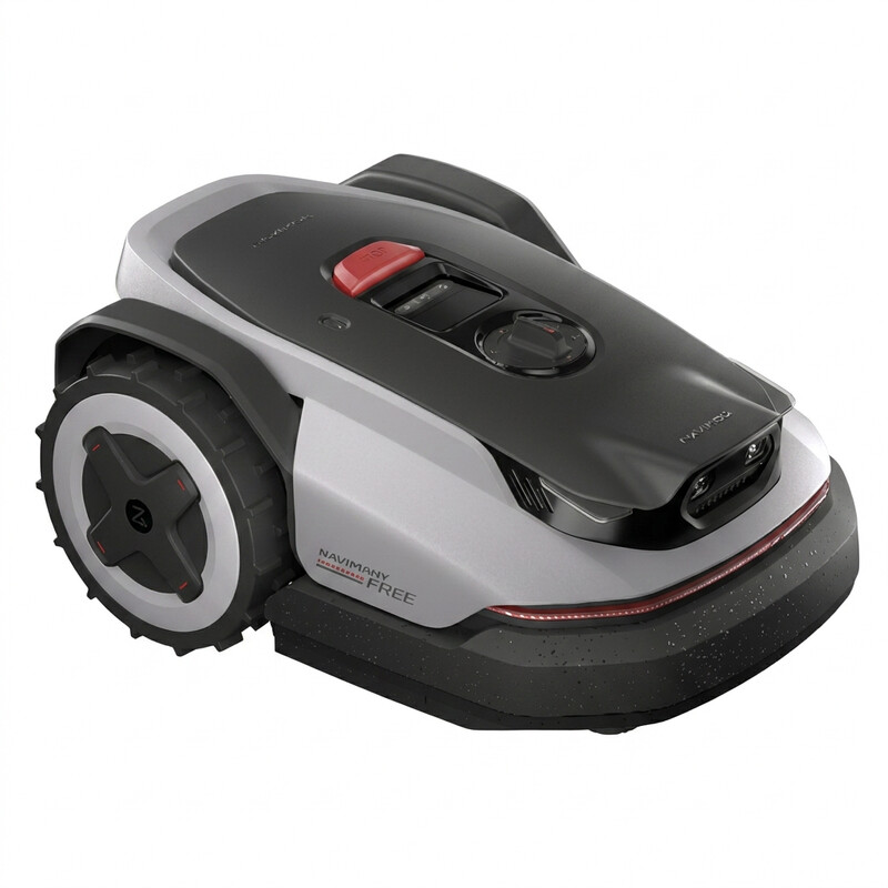 Roborock RockNeo Q105 Robotmaaier voor Gazons tot 500 m², AI Slimme Mapping, NetRTK + VSLAM Draadloze Navigatie, Stereo Vision Obstakelvermijding, 45% Helling Klimmen, 4 cm Obstake…