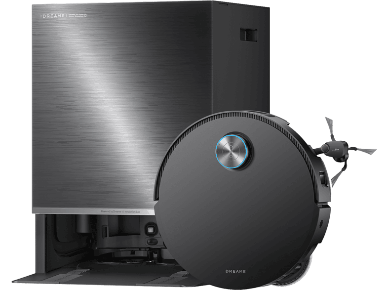Dreame X60 Pro Ultra Matrix Robotstofzuiger met Dweilwisseltechnologie – Zwart – Zelfreinigend Dweilstation – 42.000 Pa Zuigkracht – Dubbele Camera Obstakelherkenning