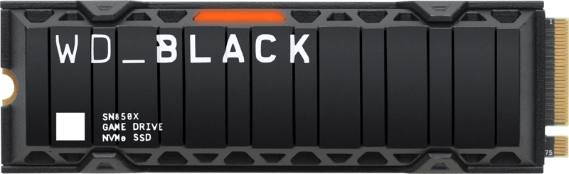 WD Black SN850X 2TB Heatsink NVMe SSD