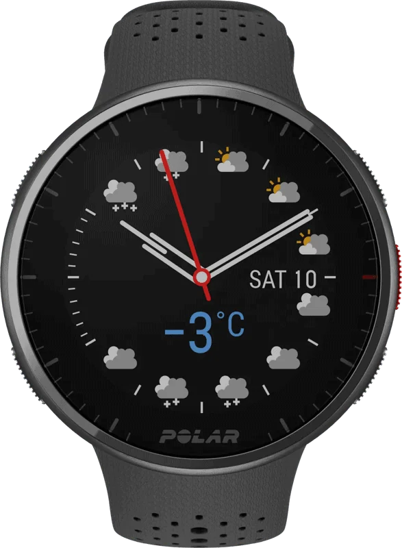 Polar Pacer Pro Grijs