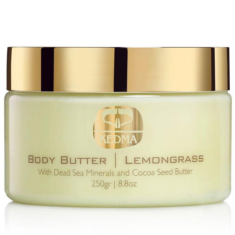 Kedma - Citroengras Body Butter met Cacaoboter en Mineralen uit de Dode Zee 250