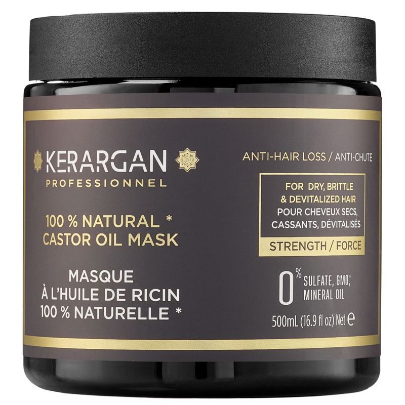 Kerargan - Anti-Haaruitval Masker met Ricinusolie 500