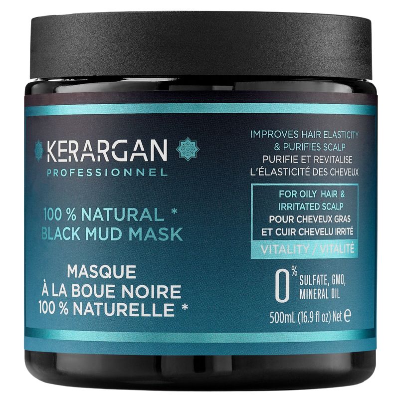 Kerargan - Revitaliserende Masker met Zwarte Modder 500