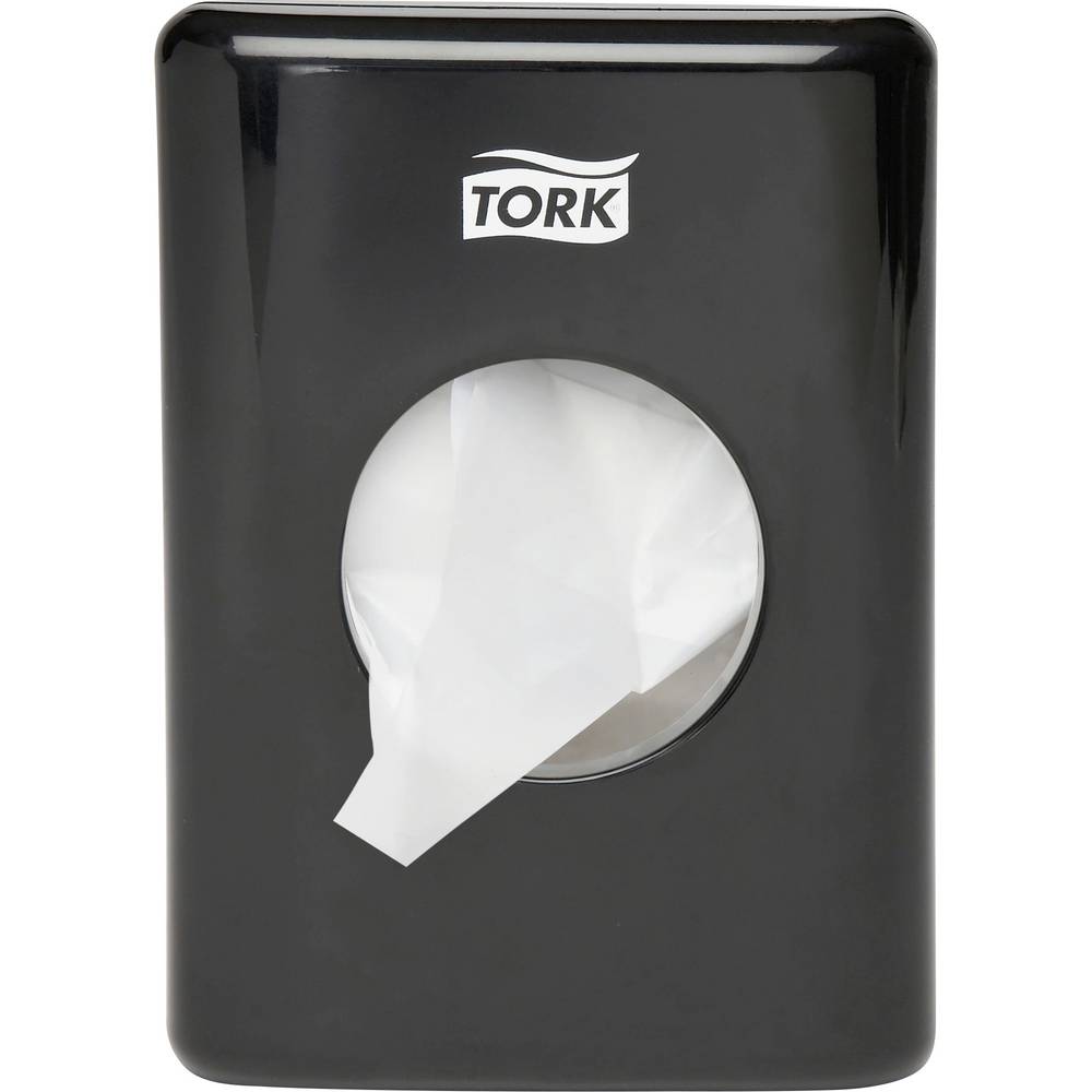 TORK Elevation 566008 Hygiënezak-dispenser Kunststof (b x h x d) 100 x 140 x 36 mm Zwart 1 stuk(s)