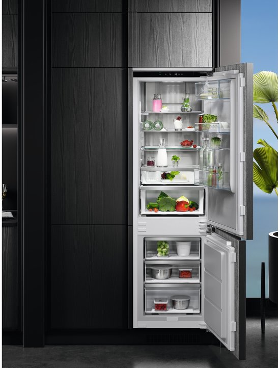 AEG OSC7G181ES - Inbouwkoelvriescombinatie - 256 liter - No Frost