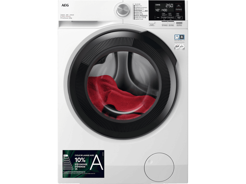 AEG Lwr73r864 – Was-droogcombinatie 8 Kg + 5 1600 Rpm 76 Db