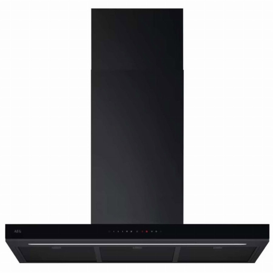 AEG 8000 AuroraTech - Schouwdampkap met Hob2Hood 90 cm Zwart GB87D91CB