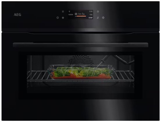 AEG NKK8N601B – Serie 8000 – inbouw combi oven (45 cm)