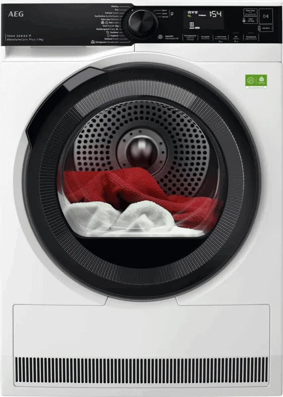 AEG 9000 AbsoluteCare® Plus - Warmtepomp Droogkast 9 kg TR969BC6
