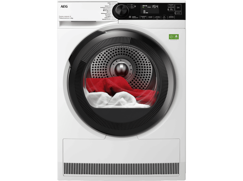 AEG Tr88ba54c – Warmtepompdroger 8 Kg 63 Db Energielabel B